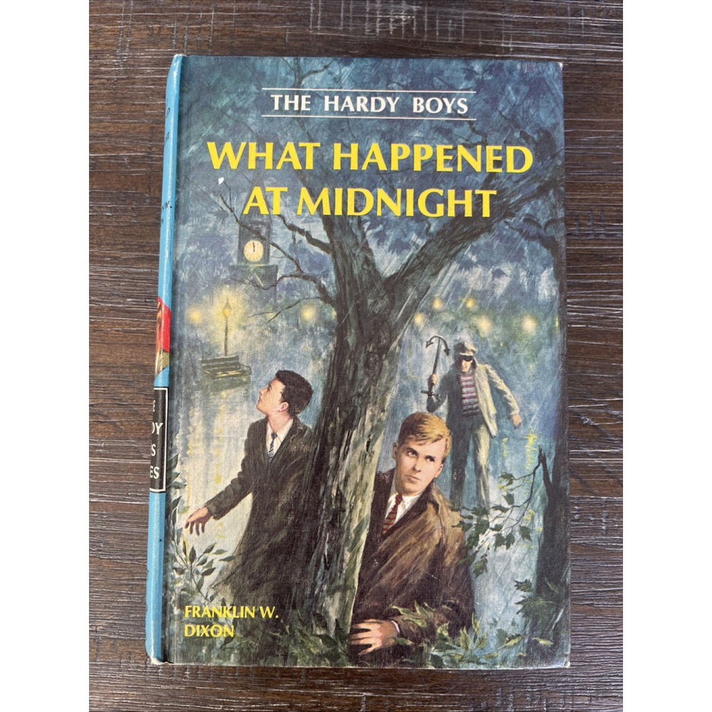 Vintage The Hardy Boys What Happened at Midnight Book 10 Franklin W Dixon 1967